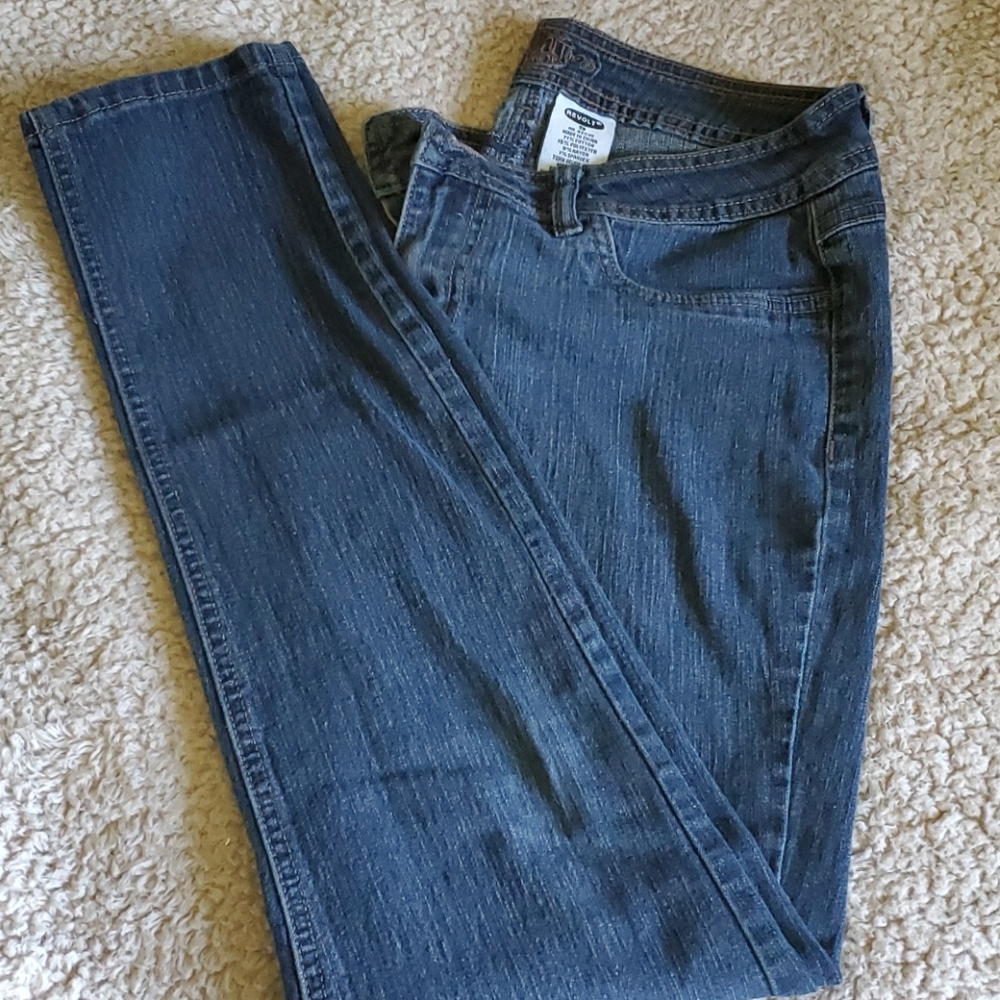 "Vintage" Revolt Skinny Jeans